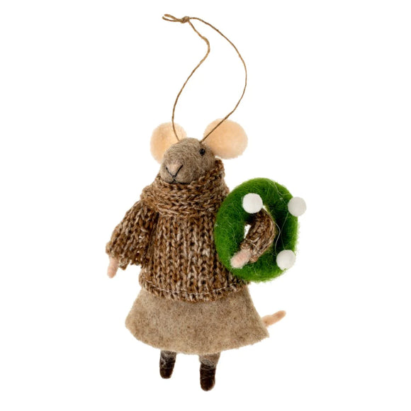 Midwinter Melinda Mouse Ornament