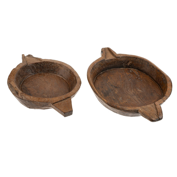 Found Wooden Parat Bowl | Large
