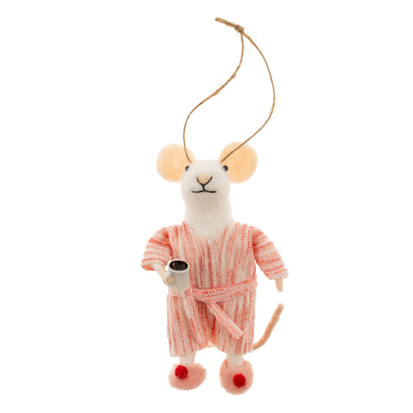 Sunday Sloane Mouse Holiday Ornament
