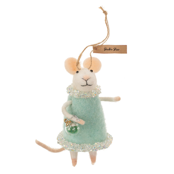 Bauble Blair Mouse Holiday Ornament