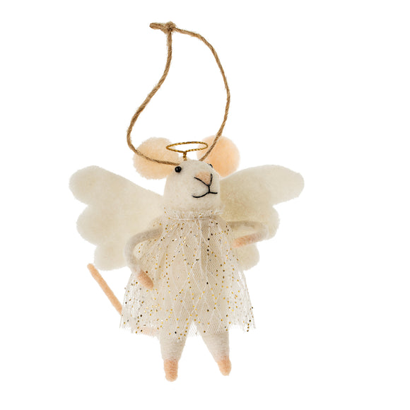Heavenly Hana Mouse Holiday Ornament