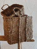 Square Seagrass Storage Baskets