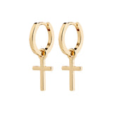 Pilgrim DAISY cross pendant earrings