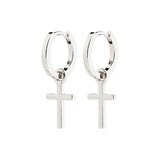 Pilgrim DAISY cross pendant earrings