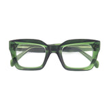 Sophie | Transparent Green | Blue Light