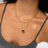 PILGRIM DECLAN  coin necklace 2-in-1 set