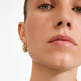 PILGRIM JENNINGS double drop earrings