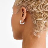 PILGRIM JENNINGS mini hoop earrings