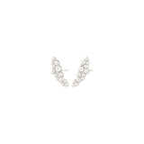 JOVA recycled pearl earrings silver-plated by Pilgrim