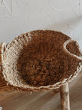 Large Seagrass Bowl with Handles
