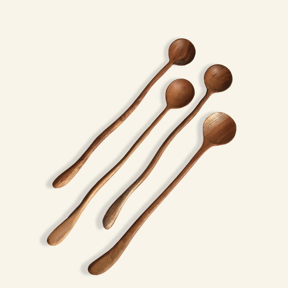 Handcrafted Long Wooden Spoon