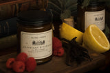 Raspberry Vanilla Amber Jar Candle