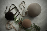 Velvety Tone Ornament |  Nude Small