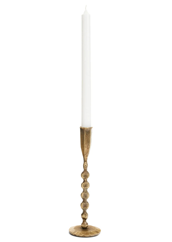 Twist Stand Antique Brass Candle Holder
