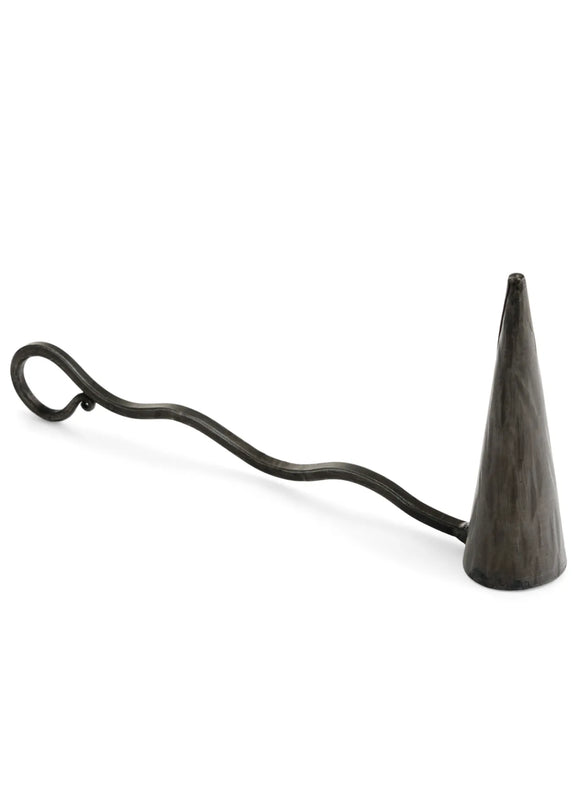 Antique Iron Black Finish Candle Snuffer