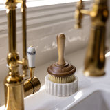 Fluted White Marble Dish