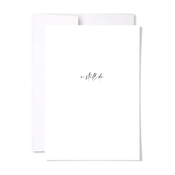 I Still Do Card
