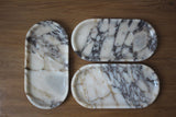 The Collins Oval Tray| Calacatta Viola
