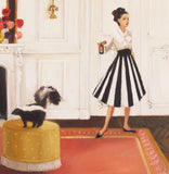 Lisette vs The Skunk Art Print | 8.5" X 11"