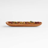 Acacia Wood Olive Boat