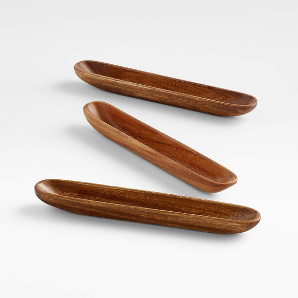 Acacia Wood Olive Boat