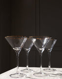 Aspen Triangular Martini Glass