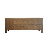 Reid 10 Drawer Reclaimed Wood Sideboard