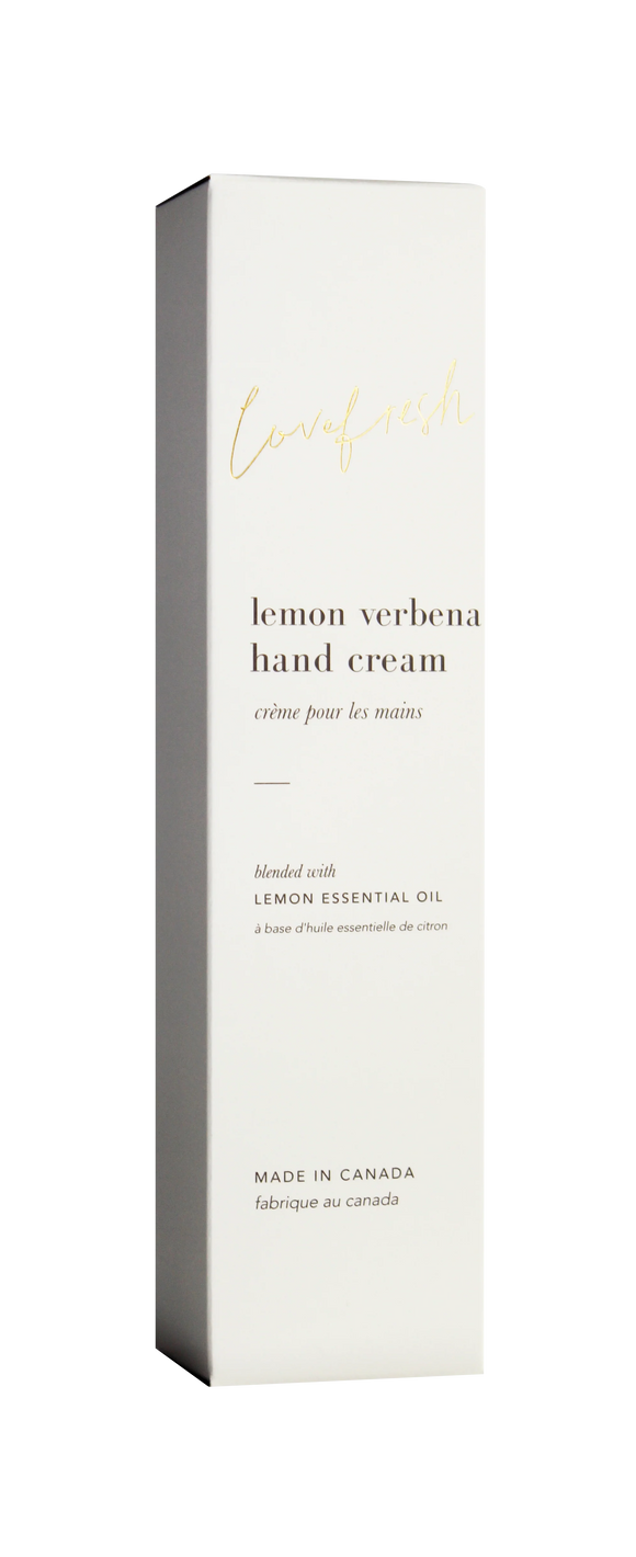 LOVEFRESH Hand Cream | Lemon Verbena 