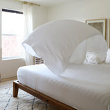 Aeptom Organic Bamboo Sateen Fitted Sheet | White