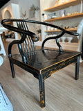 Pair of Antique Chinese Horse Shoe Chairs, Early 20th Century
