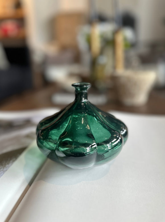 Marion Scalloped Glass Vase