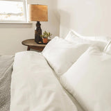 If Only Home Luxury Organic Cotton Sheet Sets | White Sand