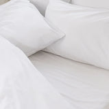If Only Home Luxury Organic Cotton Sheet Sets | Snow
