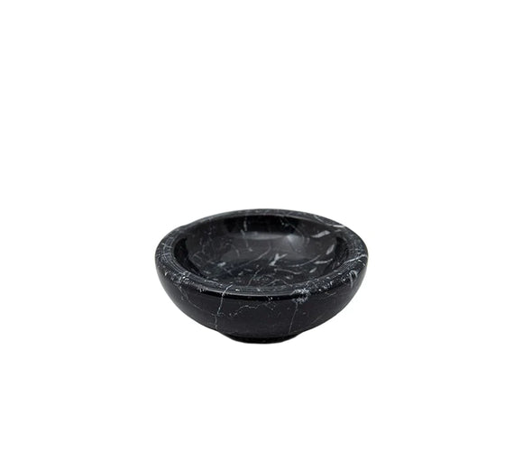 Black Marble Soap Bowl