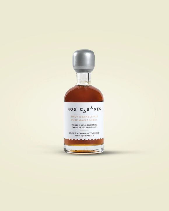Whiskey Barrel -Aged Organic Maple Syrup