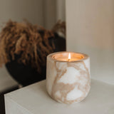Calacatta Gold Marble Refillable Vessel