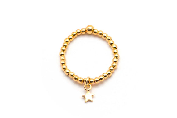 Ring with a tiny Star