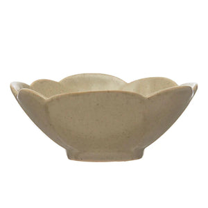 Flower Stoneware Bowl