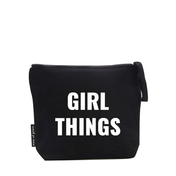 Girl Things Zip Bag