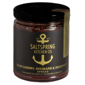Sour Cherry, Rhubarb & Rosemary Spread | Salt Spring Kitchen