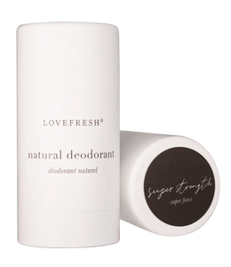 LOVEFRESH Natural Deodorant | Super Strenght