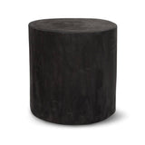 Handmade Solid Stump in Black