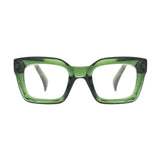 Sophie | Transparent Green | Blue Light