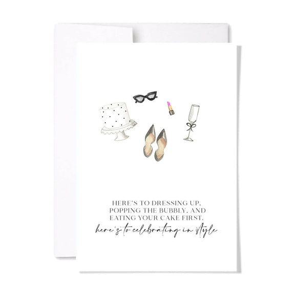 Celebrate in Style Card