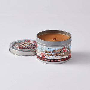 Maple Travel Tin Candle w/ Wood Wick