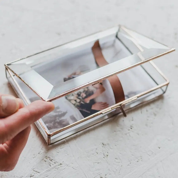 Glass Memory Box