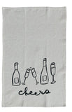 Cotton & Linen Printed Tea Towel | 2 Styles