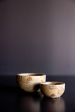 Stone Turned Chocolate Marble Dishes