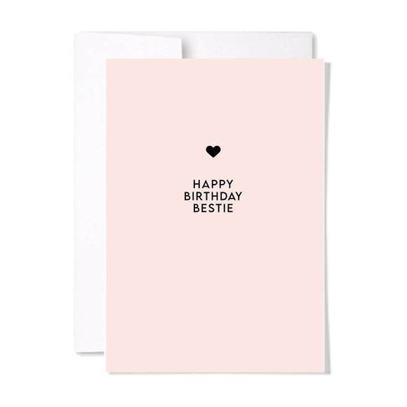 Bestie Birthday Card
