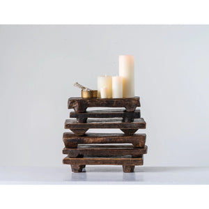 Sonoma Found Wood Pedestal